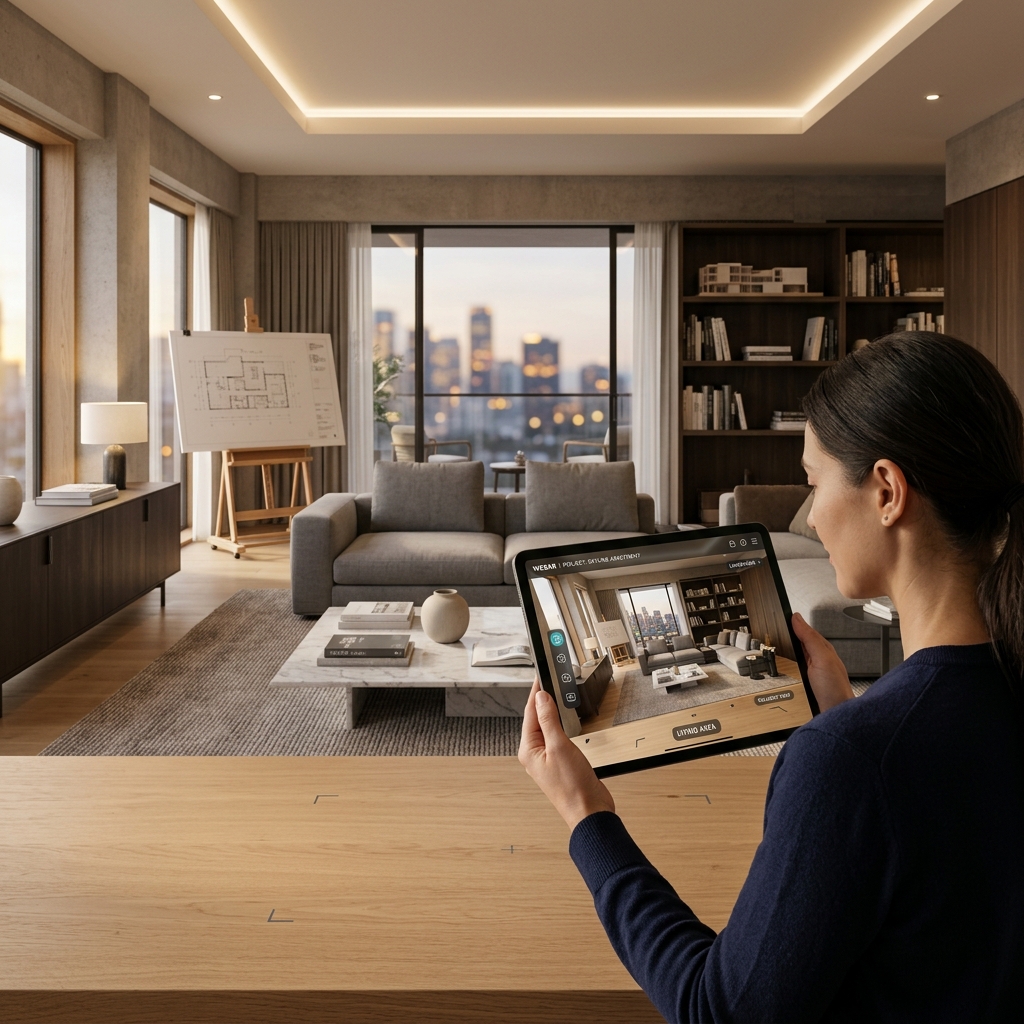 Immarsify WebAR AR Experience Studio Room