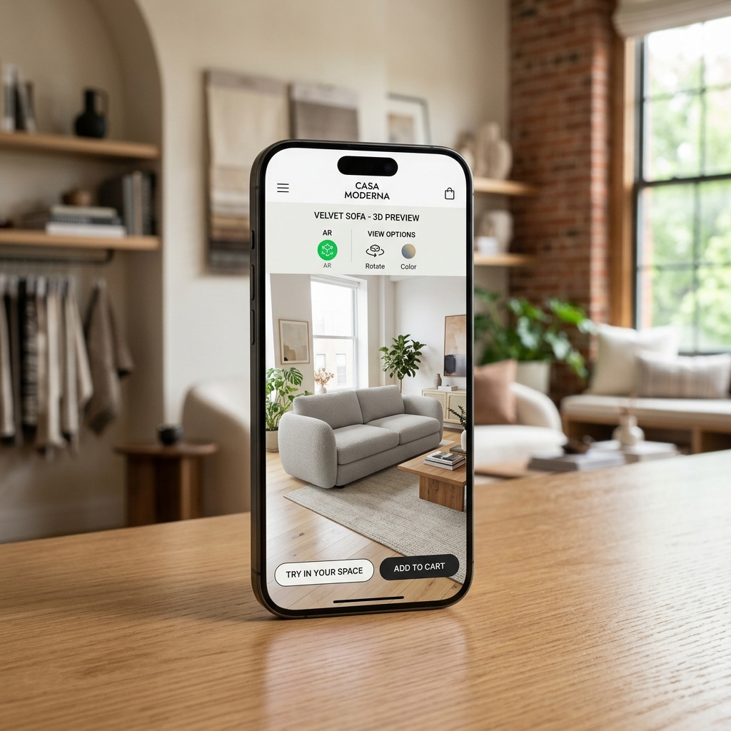 Immarsify Contact Us 3D WebAR Experience